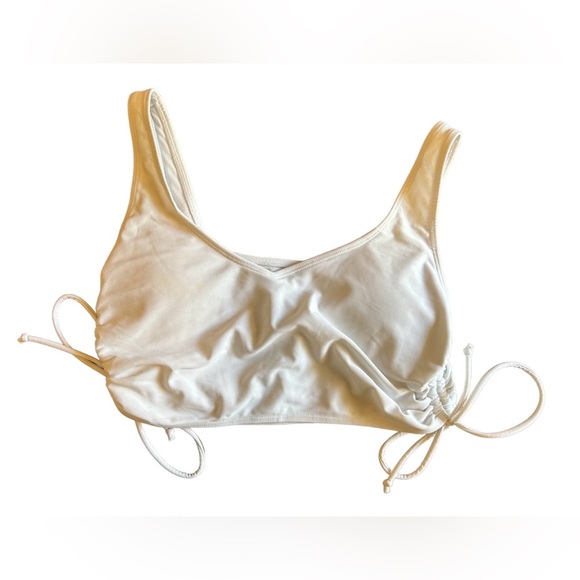 SHEIN Bikini Top, White, Size L - Picture 1 of 3